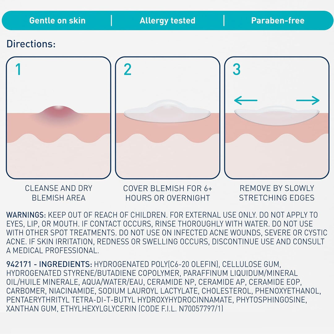 Cerave Blemish Barrier Patches 22 Patches