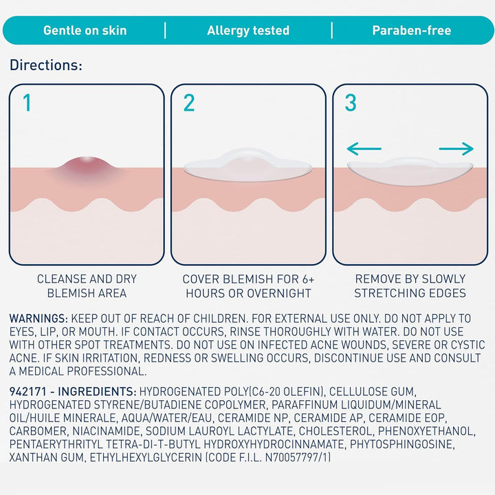 Cerave Blemish Barrier Patches 22 Patches