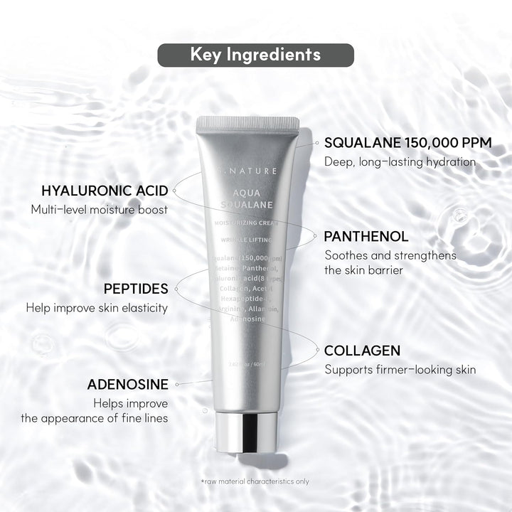 S.NATURE Aqua Squalane Moisturizing Cream 60ml