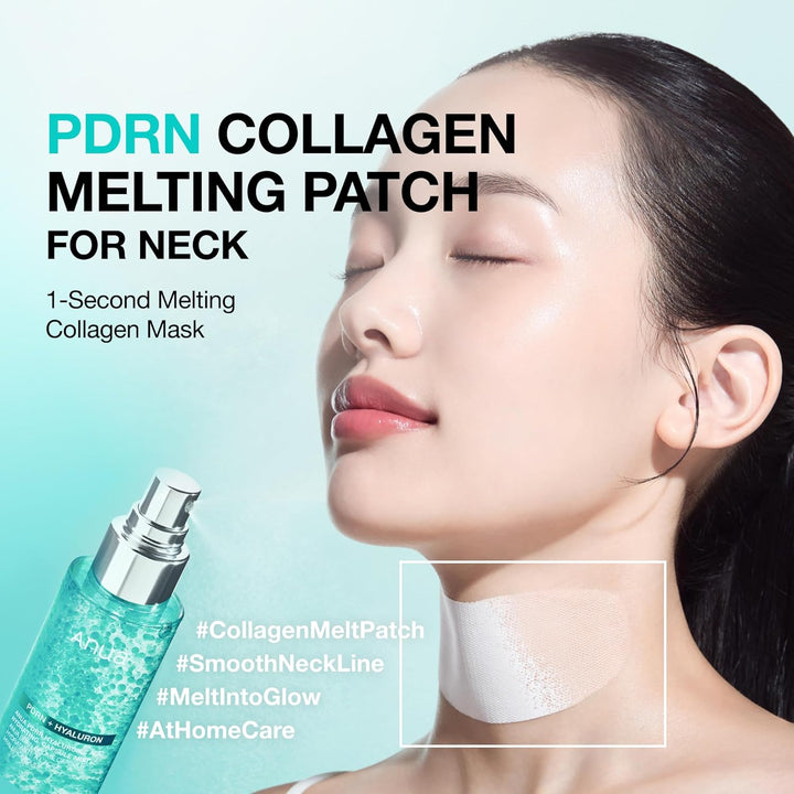 Anua PDRN Collagen Melting Patch For Neck 4Pc Pack