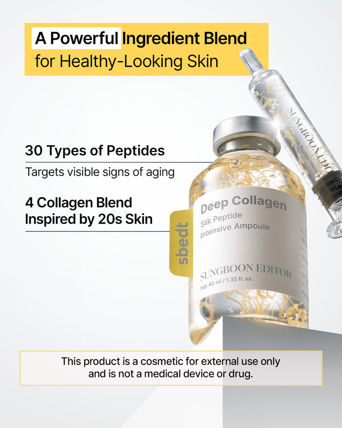 Sungboon Editor Deep Collagen Silk Peptide Intensive Ampoule 40ml