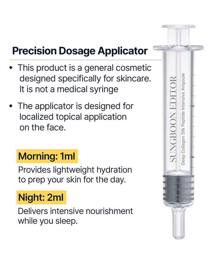 Sungboon Editor Deep Collagen Silk Peptide Intensive Ampoule 40ml
