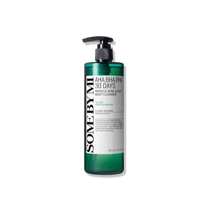 AHA BHA PHA 30 Days Miracle Acne Clear Body Cleanser 400g