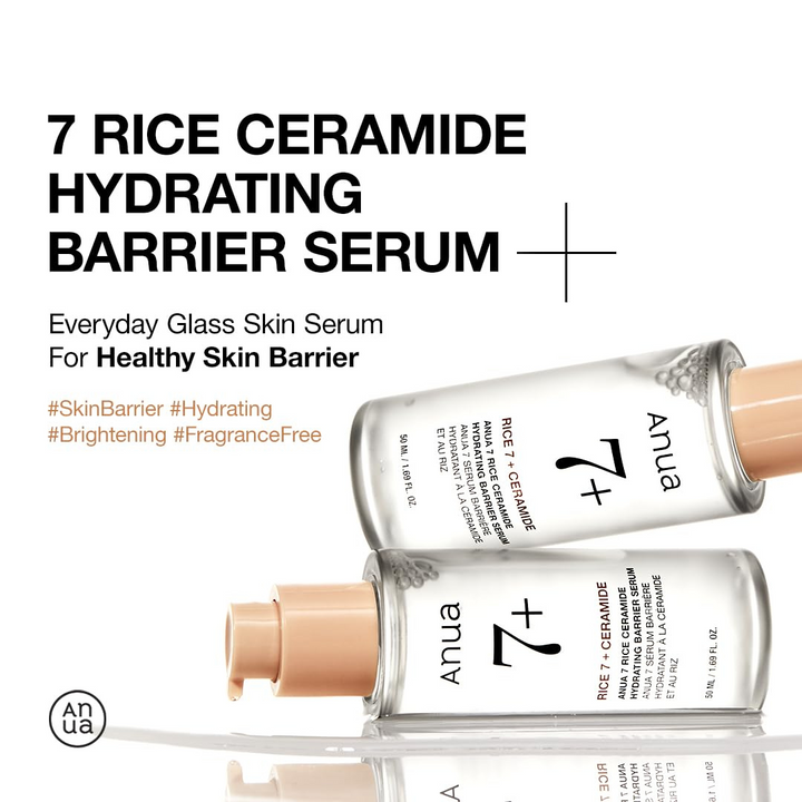 Anua 7 Rice Ceramide Hydrating Barrier Serum 50ml what it does