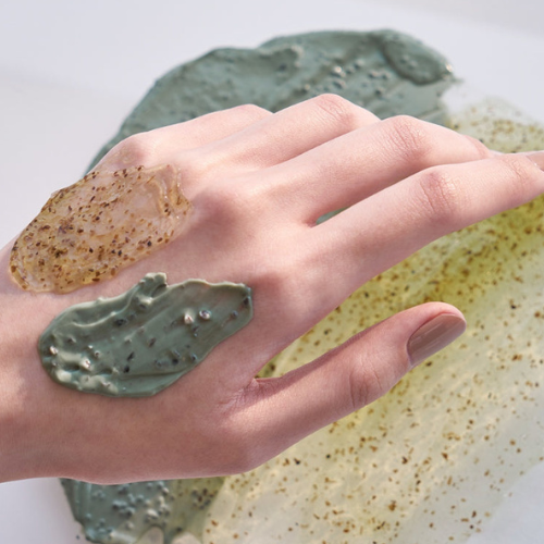 Axis-Y Mugwort Pore Clarifying Wash Off Pack  and gel mask