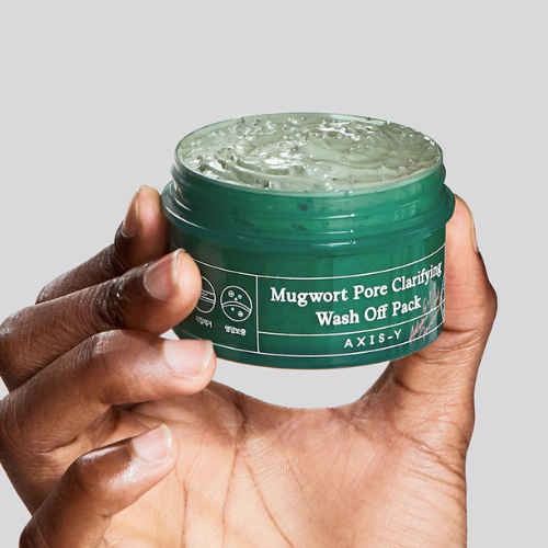 Axis-Y Mugwort Pore Clarifying Wash Off Pack close up
