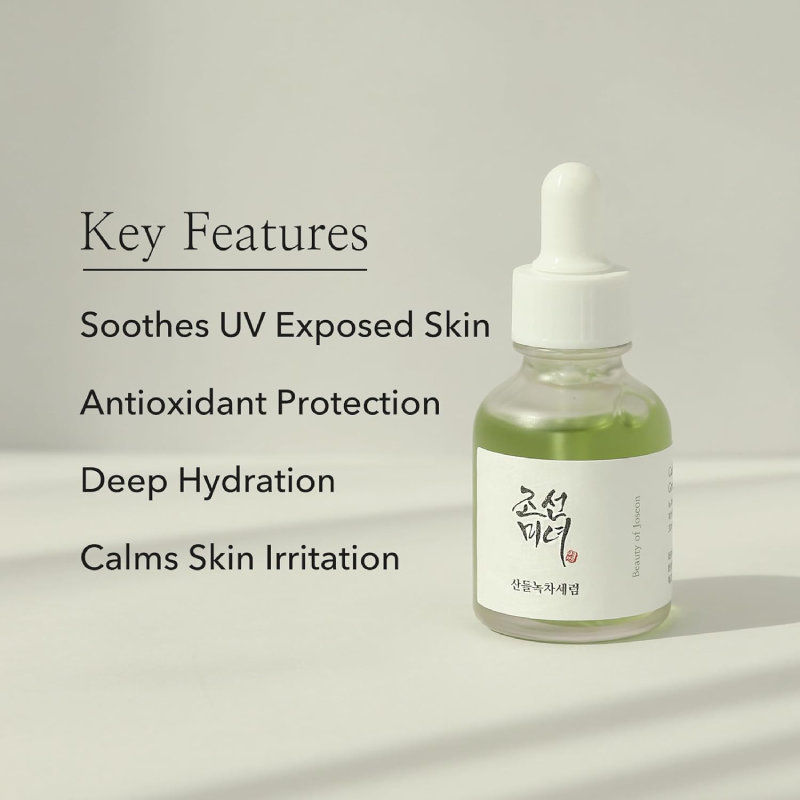 Beauty of Joseon Calming serum : Green tea + Panthenol 30ml  benefits