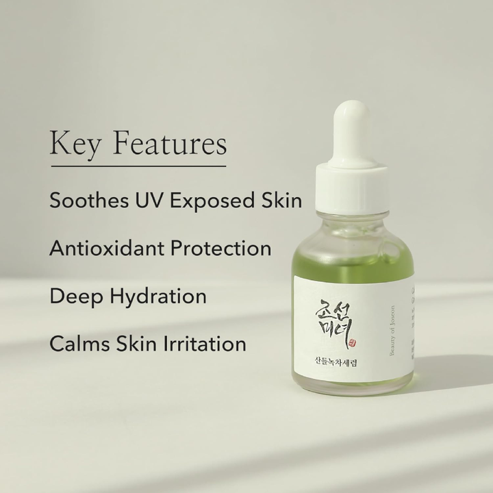 Beauty of Joseon Calming serum : Green tea + Panthenol 30ml  benefits