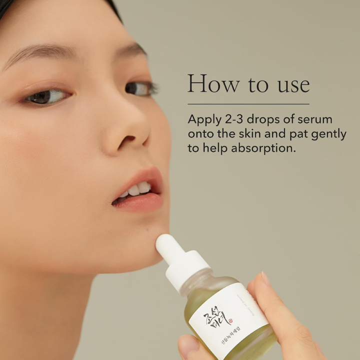 Beauty of Joseon Calming serum : Green tea + Panthenol 30ml  how to use