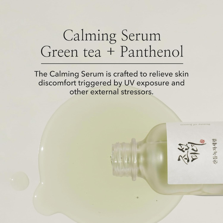 Beauty of Joseon Calming serum : Green tea + Panthenol 30ml what it does