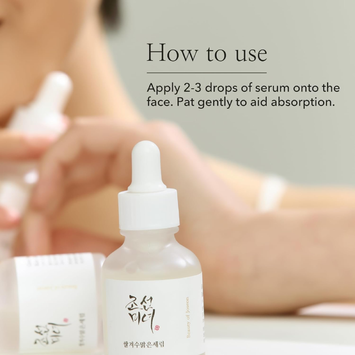 Beauty of Joseon Glow Deep Serum Rice+Alpha Arbutin how to use