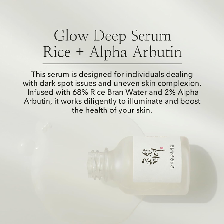 Beauty of Joseon Glow Deep Serum Rice+Alpha Arbutin what it does