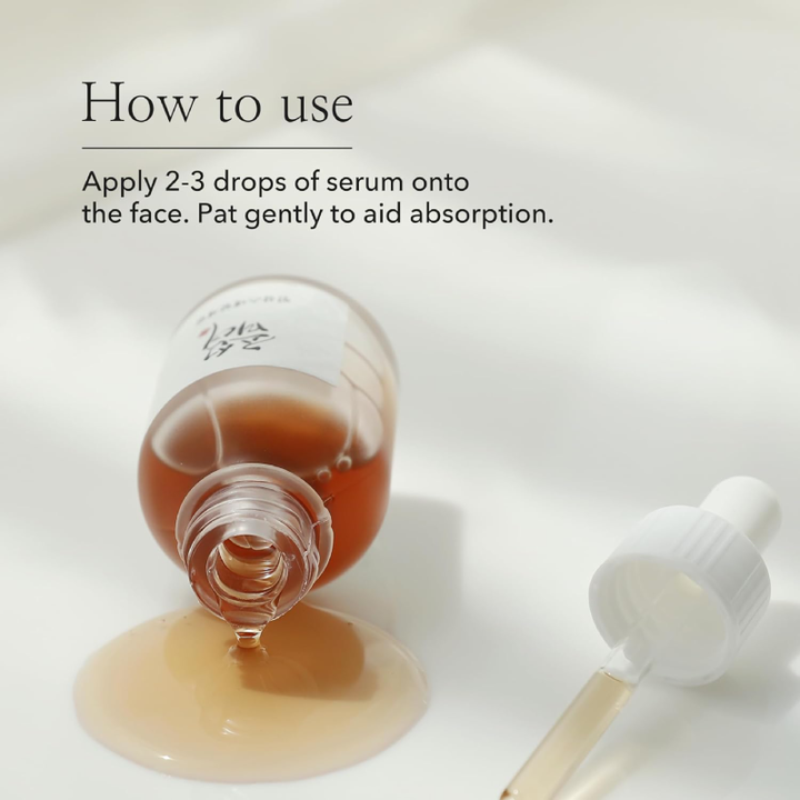 Beauty of Joseon Revive Serum : Ginseng + Snail Mucin how to use