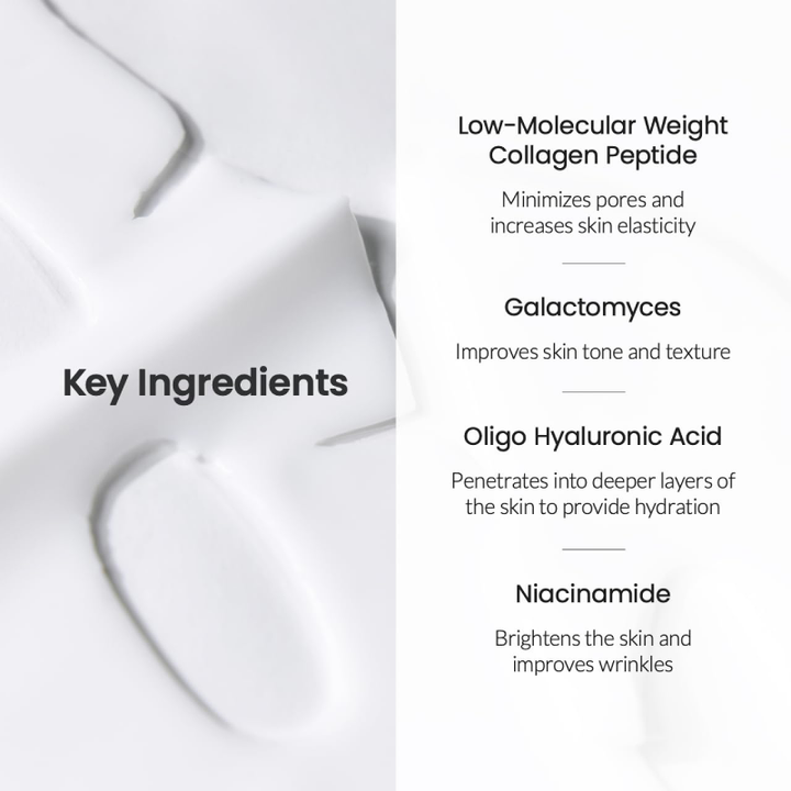 Biodance Bio Collagen Real Deep Mask 4pc Key Ingredients