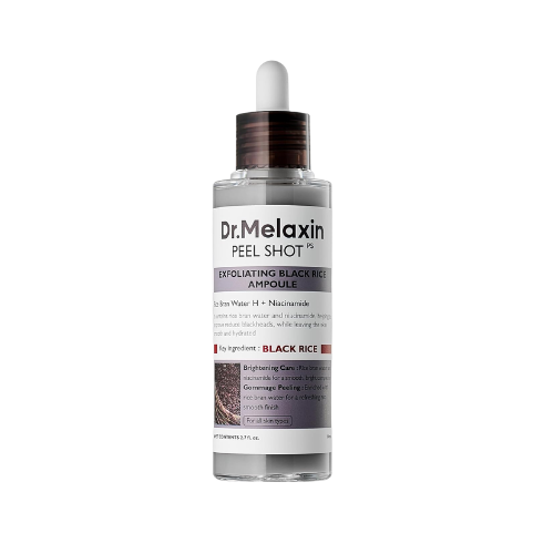 Dr.Melaxin Peel Shot Exfoliating Black Rice Ampoule 80ml