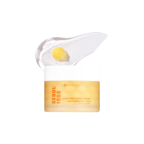 KSECRET Capsule Cream : Niacinamide 5% + Yuja 50ml
