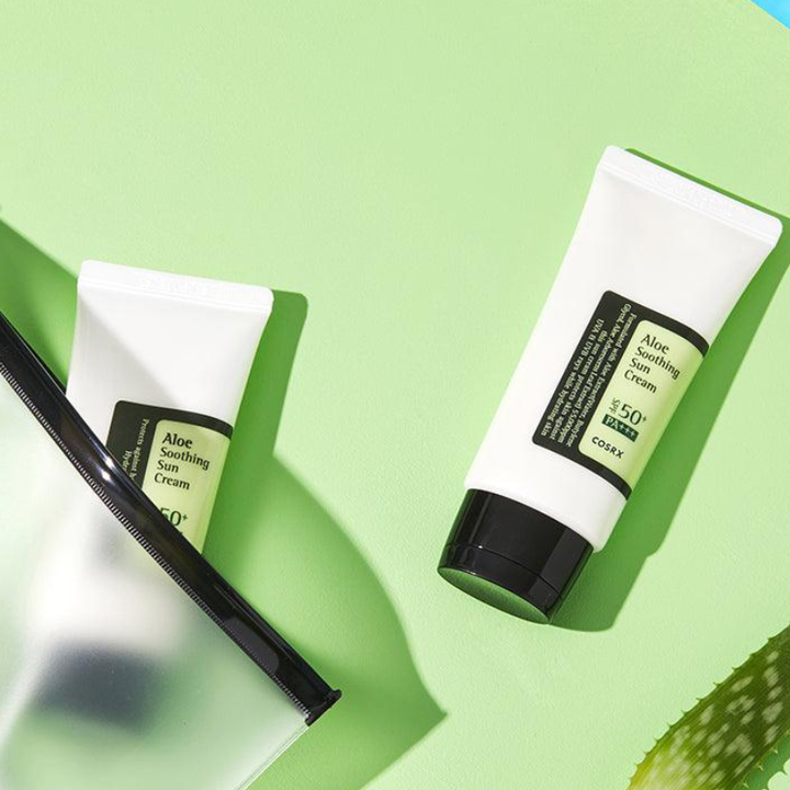 COSRX Aloe Soothing Sun Cream package