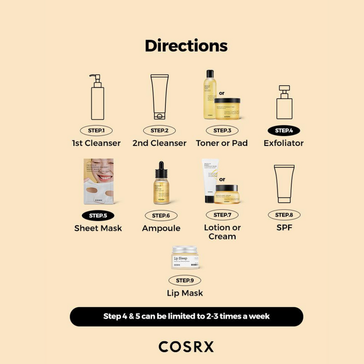 COSRX Full Fit Propolis Light Cream 65g directions to use