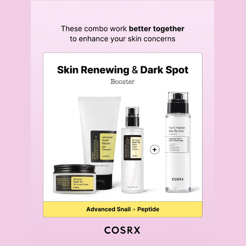 COSRX The 6 Peptide Skin Booster Serum 150ml - Boosts Skin Tone
