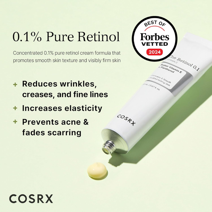 COSRX The Retinol 0.1 Cream  what it does