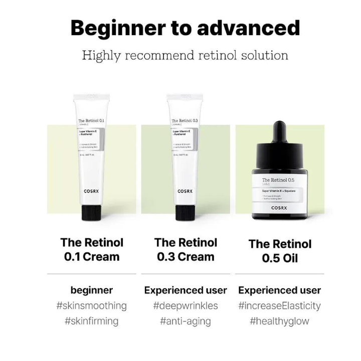 COSRX The Retinol 0.1 Cream which is for you