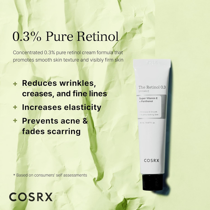 COSRX The Retinol 0.3 Cream 20ml what it does
