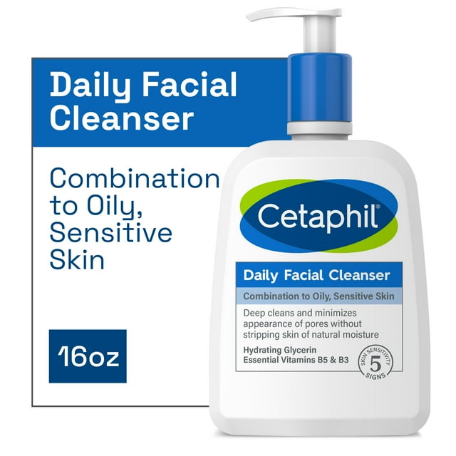 Cetaphil Daily Facial Cleanser 473ml Fragrance Free