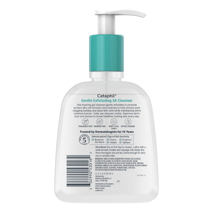 Cetaphil Gentle Exfoliating SA Cleanser 2