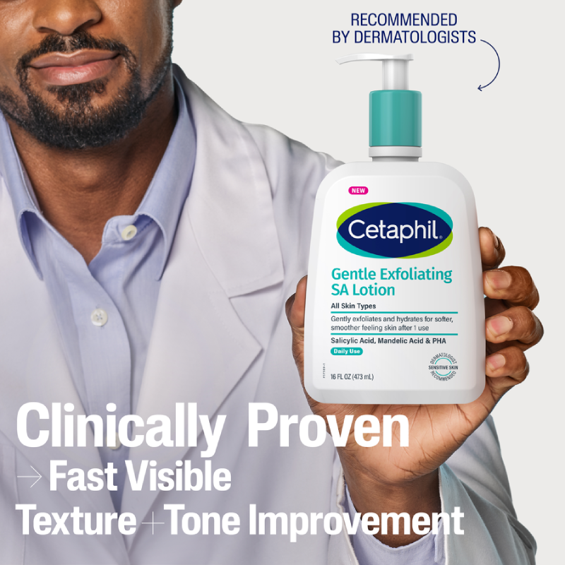 Cetaphil Gentle Exfoliating SA Lotion 237ml Recommended by Dermatologists