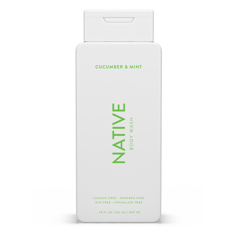 Native Body Wash -Cucumber & Mint 532ml