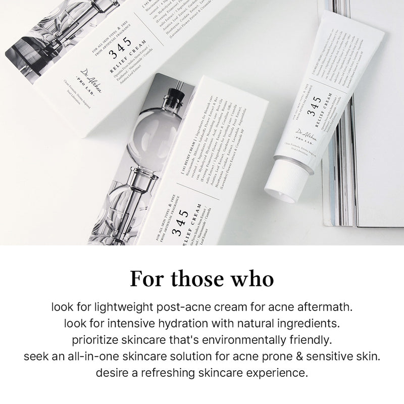 Dr.Althea 345 Relief Cream 50ml Dr.Althea recommended for
