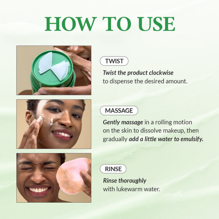 Dr. Althea Pure Grinding Cleansing Balm How to Use