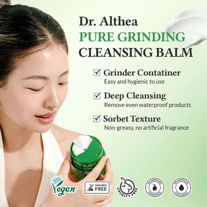 Dr. Althea Pure Grinding Cleansing Balm what it does