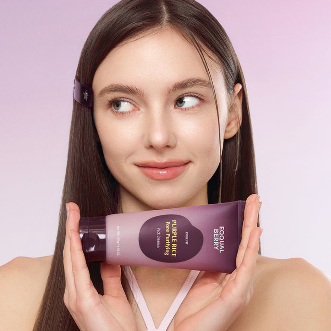 EQQUALBERRY Purple Rice Pore Cleansing Duo