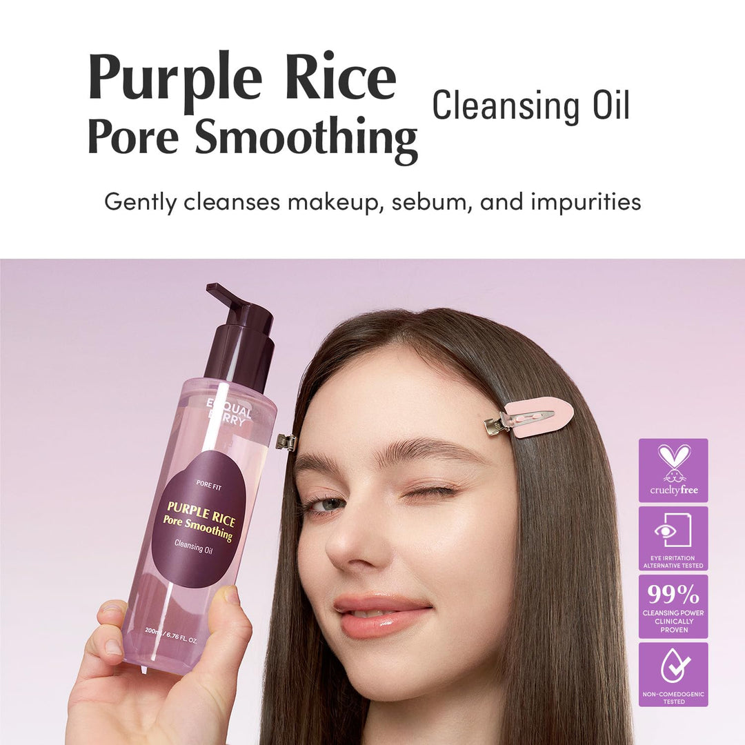 EQQUALBERRY Purple Rice Pore Cleansing Duo