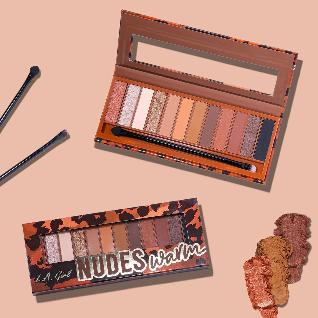LA Girl Nudes Eyeshadow Palette - Warm