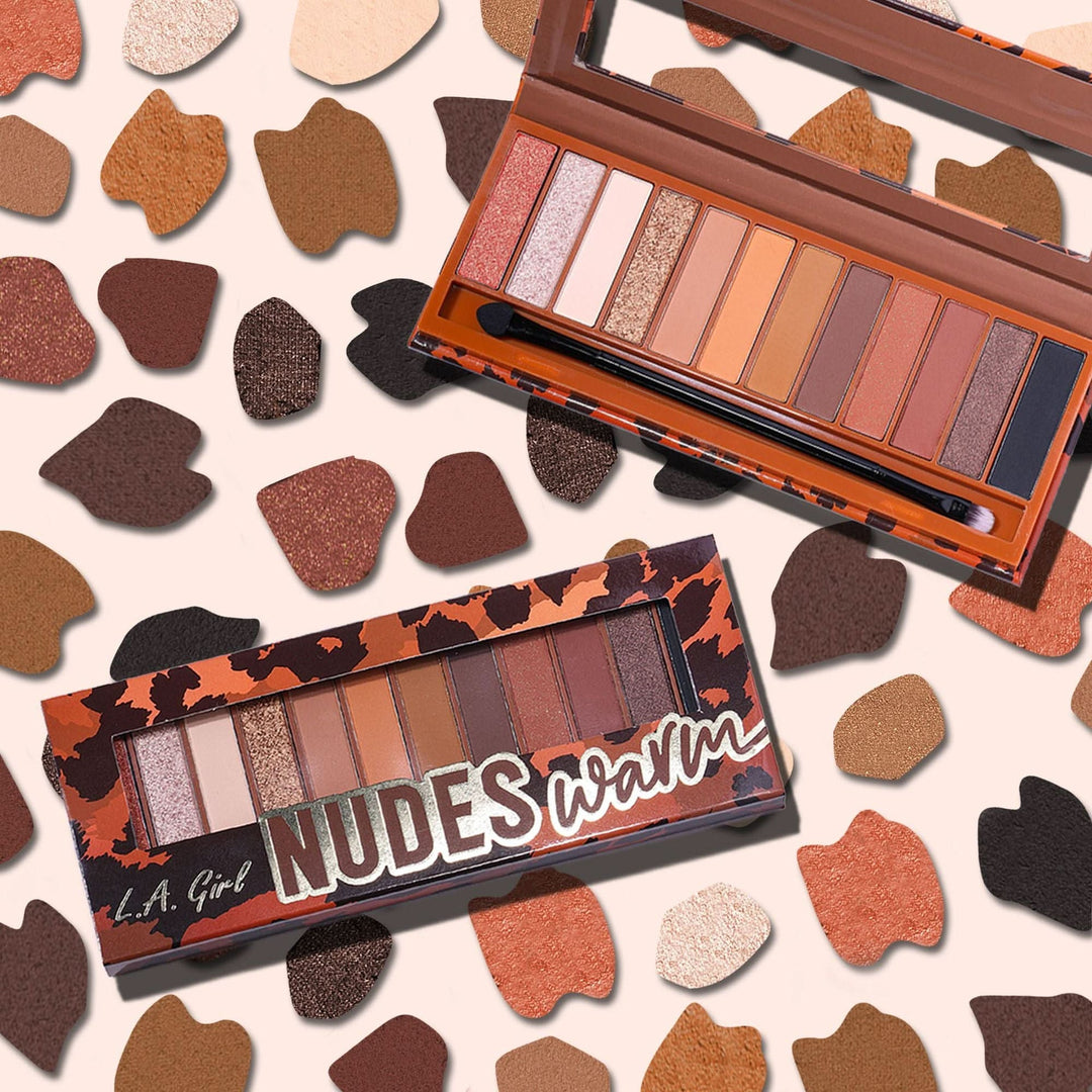 LA Girl Nudes Eyeshadow Palette - Warm