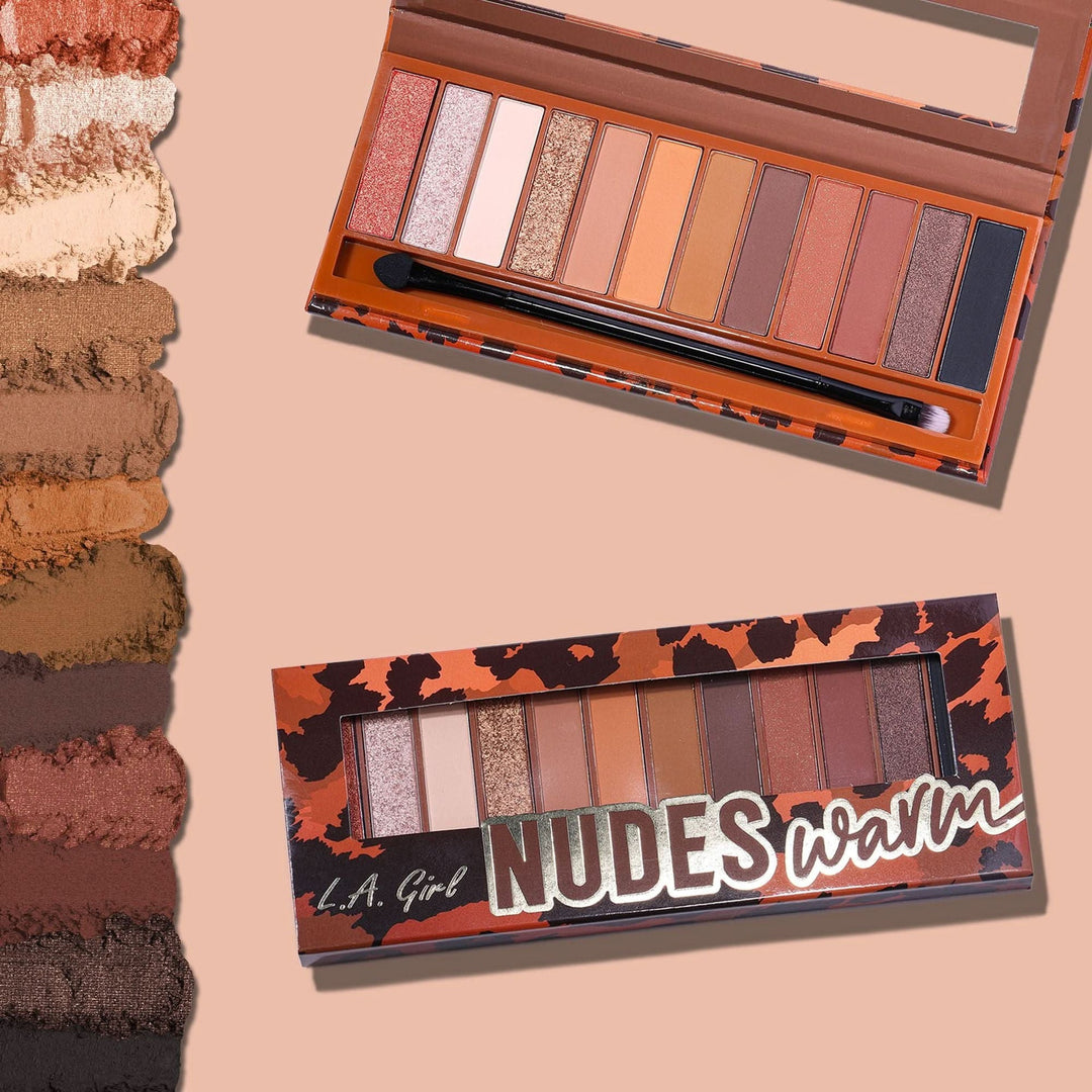 LA Girl Nudes Eyeshadow Palette - Warm