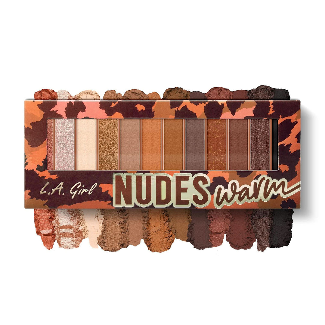LA Girl Nudes Eyeshadow Palette - Warm