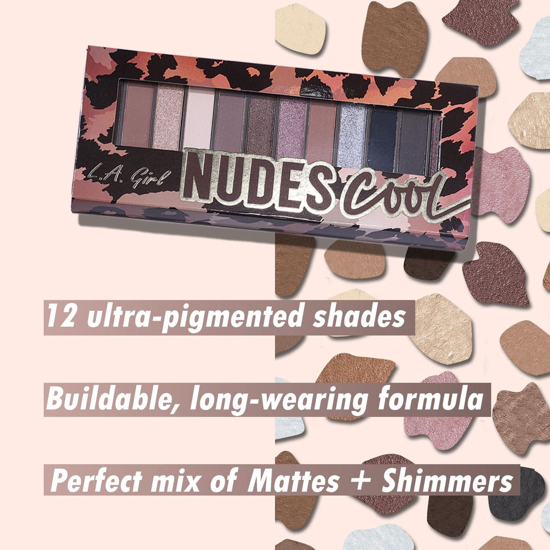 LA Girl Nudes Eyeshadow Palette - Cool