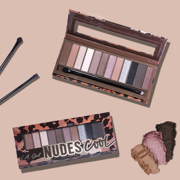 LA Girl Nudes Eyeshadow Palette - Cool