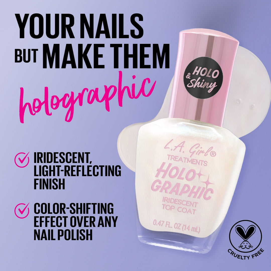 LA Girl Holographic Iridescent Top Coat