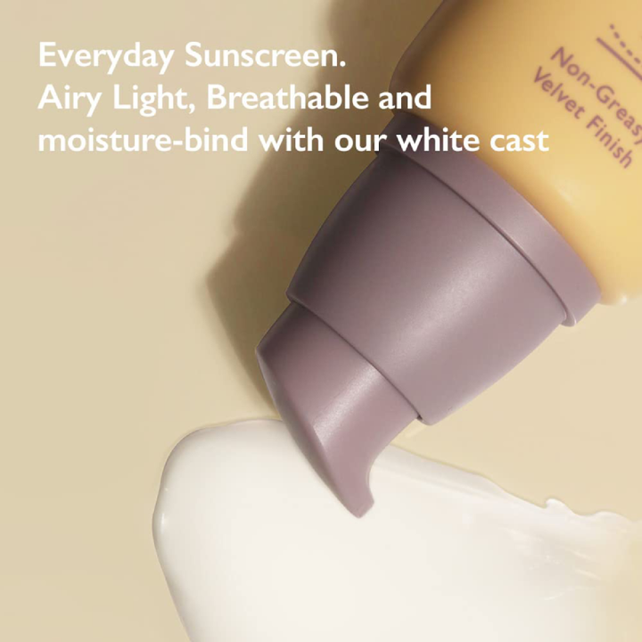 Haruharu Wonder Black Rice Moisture Airyfit Daily Sunscreen Unscented 50ml what it does