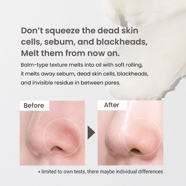 Heimish All Clean Balm 120ml before and after