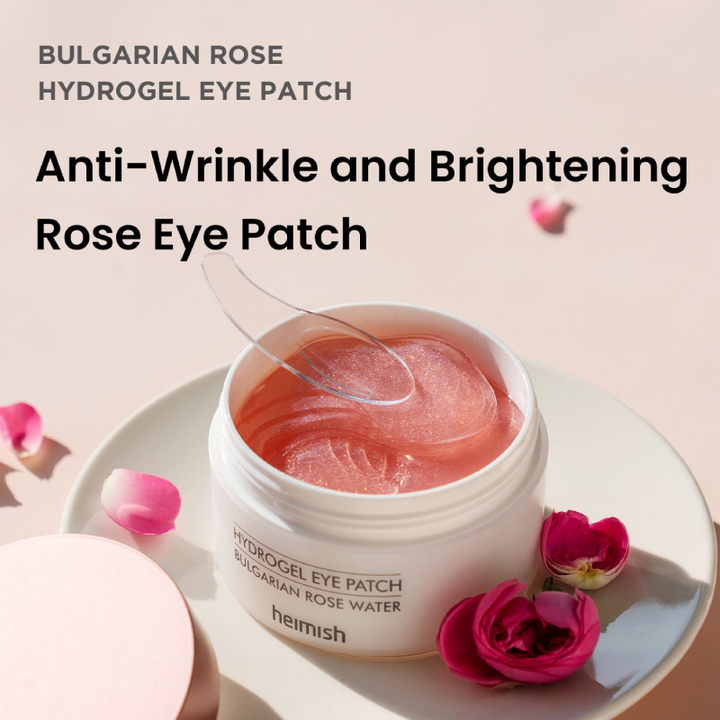 Heimish Bulgarian Rose Water Hydrogel Eye Patch what it does