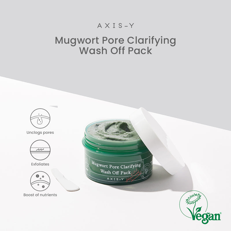 Axis-Y Mugwort Pore Clarifying Wash Off Pack