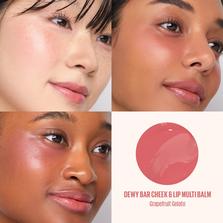 KAJA DEWY BAR Cheek & Lip Multi Balm - Grapefruit Gelato 2