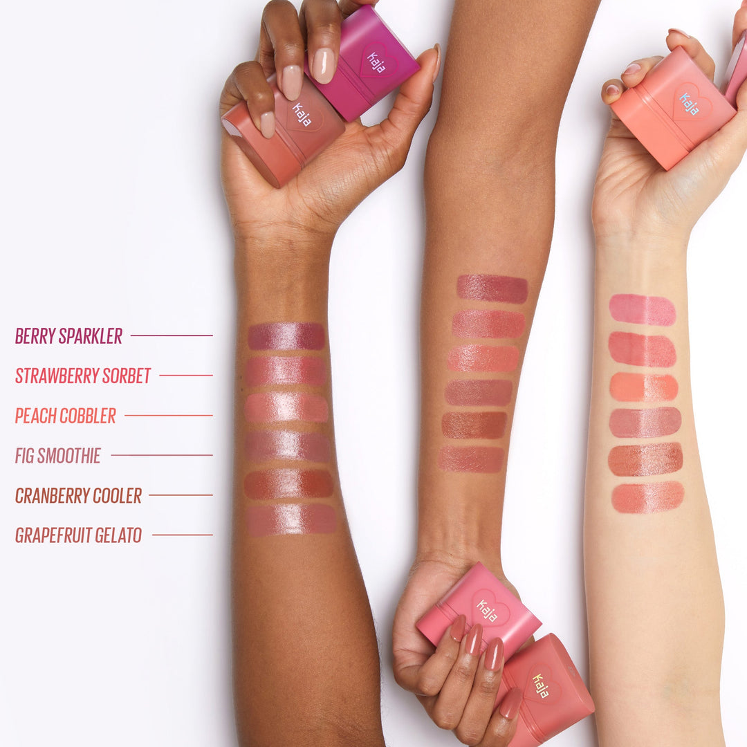 KAJA DEWY BAR Cheek & Lip Multi Balm - Grapefruit Gelato 5