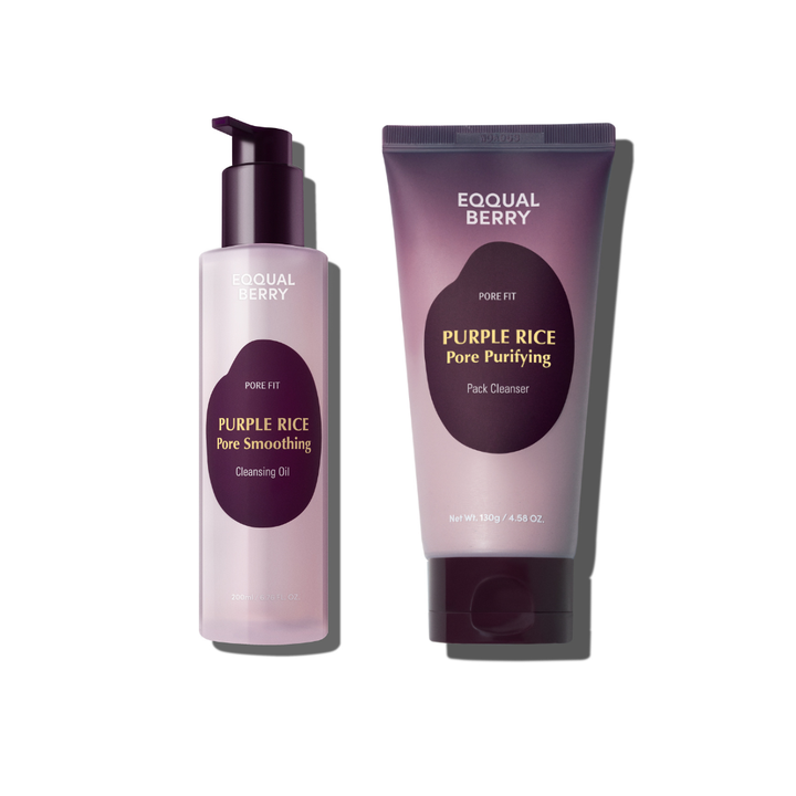 EQQUALBERRY Purple Rice Pore Cleansing Duo