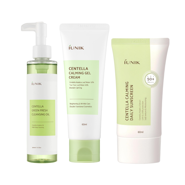 iUNIK Centella Calming Routine Bundle